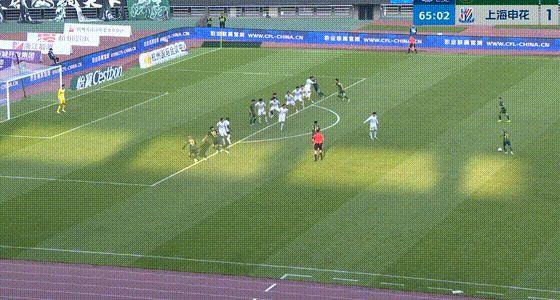 浙江主场1-1申花积分接近清零，申花客场1分仍需